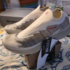 NEW SALOMON  Men's PULSAR ADVANCED Gray Slip-On Shoes